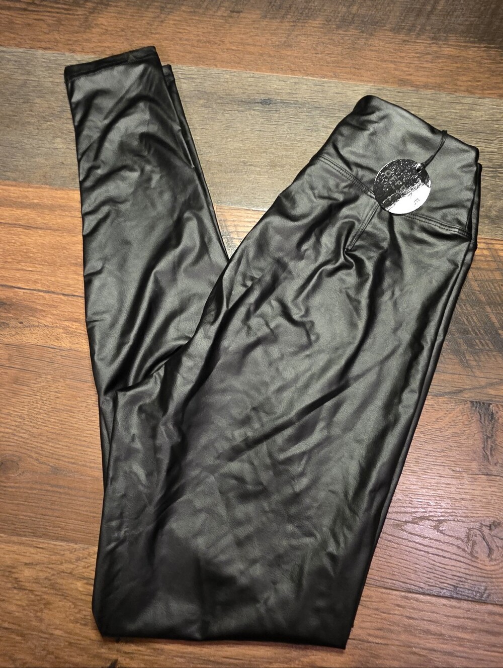 Offline By Aerie Faux Leather Leggings - Black